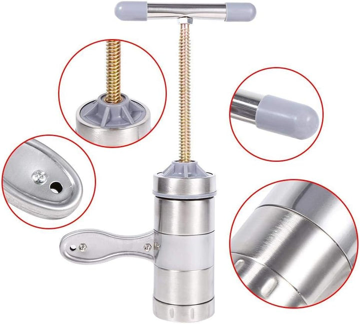 Pastamaker, Professionelle Edelstahl Nudeln Maker, Nudelmaschine, Manuell Betriebene Edelstahl Nudel