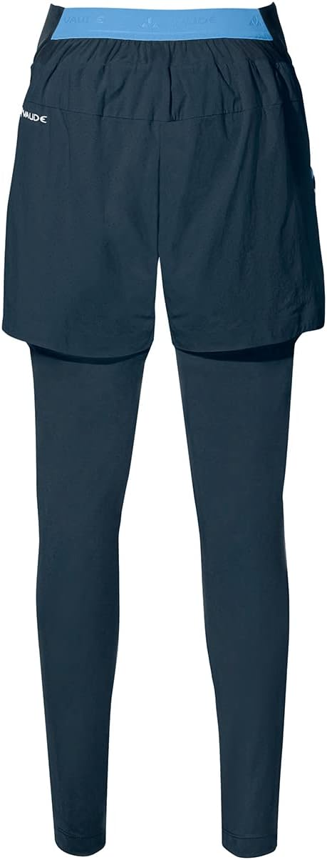 VAUDE Damen Hose Women's Crana Zo Pants 38 Dark Sea, 38 Dark Sea