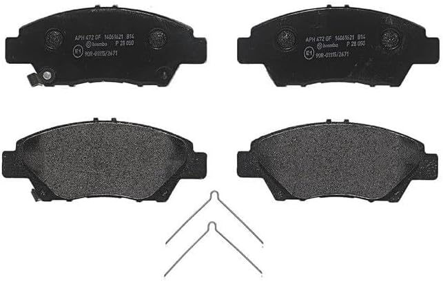 Brembo P 28 050 Bremsbelagsatz, Scheibenbremse - (4-teilig)