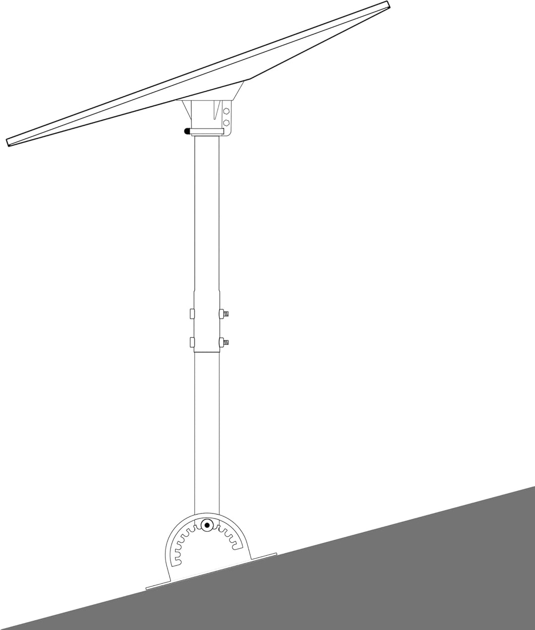 Extension mast