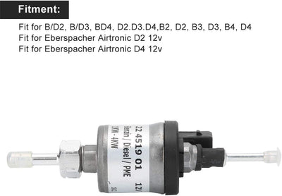 Kraftoffdosierpumpe heizung, heizung Passend für Eberspacher troni2 / D4 12V 22451 dosierpumpe stand