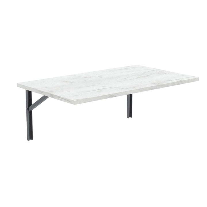 AKKE Klapptisch Wandklapptisch Esstisch - Klappbar Faltbar Platzsparend - Rechteckig - 80cm x 40cm -
