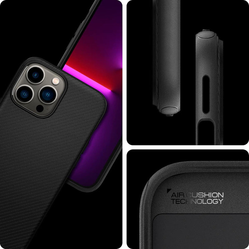 Spigen Mag Armor MagFit Hülle Kompatibel mit iPhone 13 Pro Max Kompatibel mit MagSafe Magnetisch -Ma