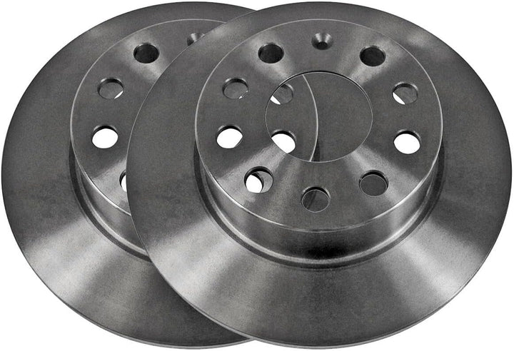 Bremsscheibensatz Beläge Klötze HA passend für AUDI A3 253mm HINTEN Voll