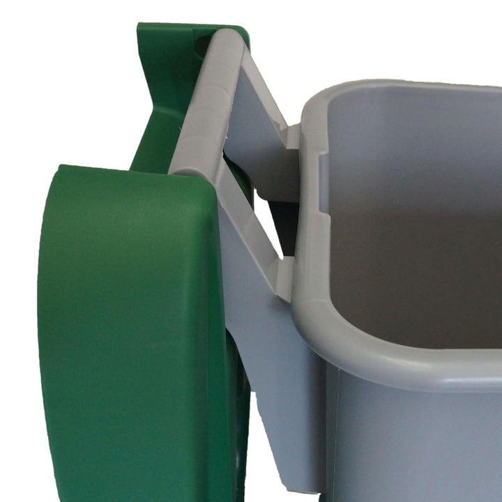 Well Home Recyclingbehälter, 110 Liter, geschlossen, Blau, 88 x 57 x 42 cm