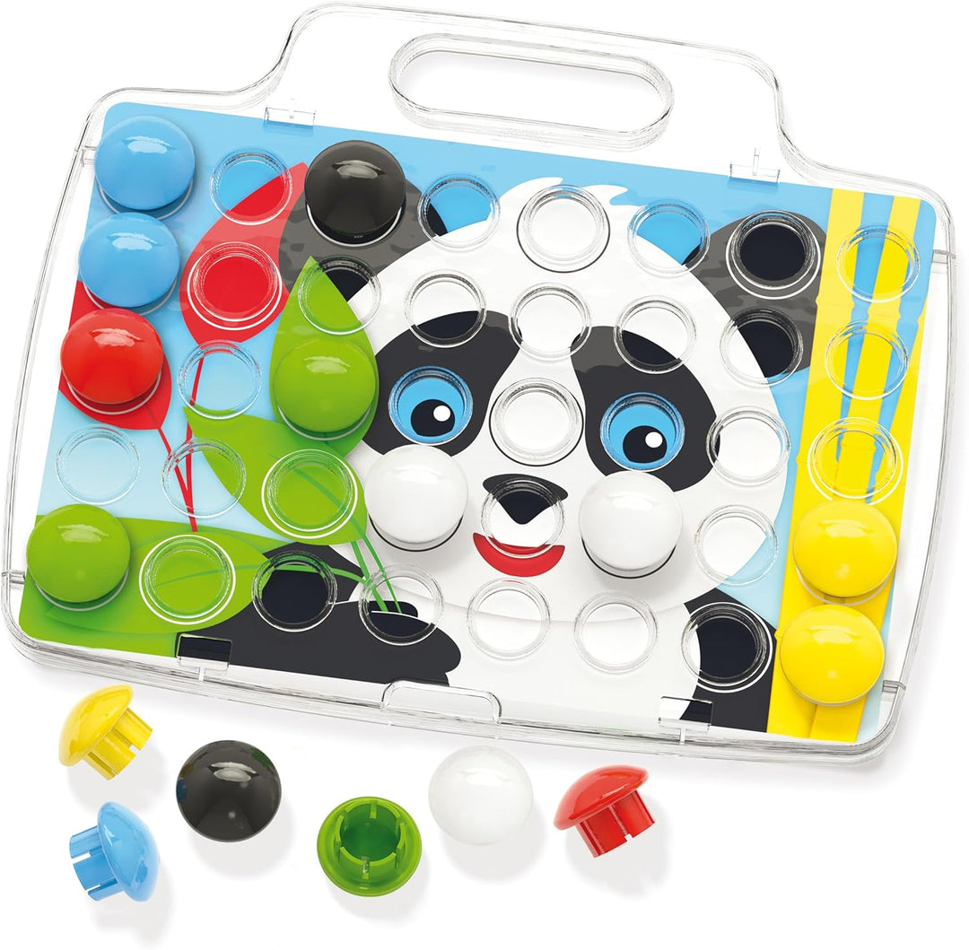 Quercetti - Pixel Junior Basic - Steckspiel, Farbspiel