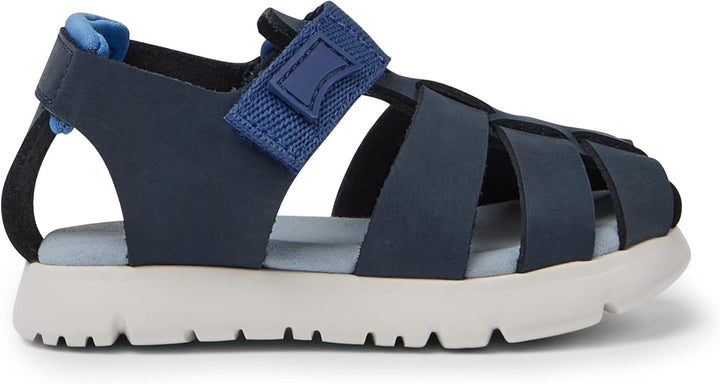 Camper Jungen Oruga Sandal K800489 Fisherman 23 EU Blau 001, 23 EU Blau 001