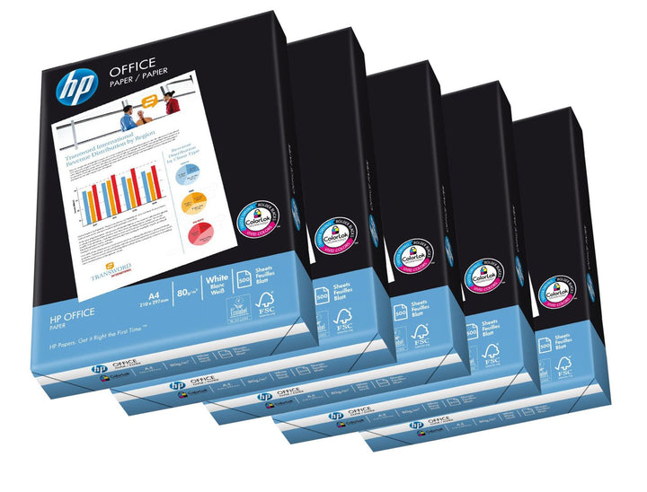Antalis 10100275 - Hochleistungspapier HP Office, FSC-Mix, 5 x 500 Blatt, weiss