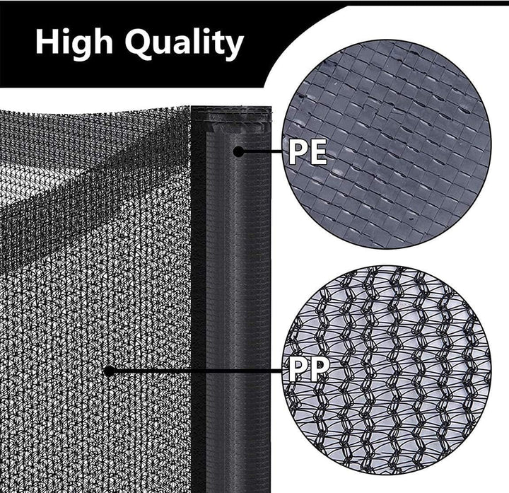 Trampolin Sicherheitsnetz Ersatz Netz Ø 140 183 244 305 366 488 cm Geeignet für 6/8 Stangen, reissfe