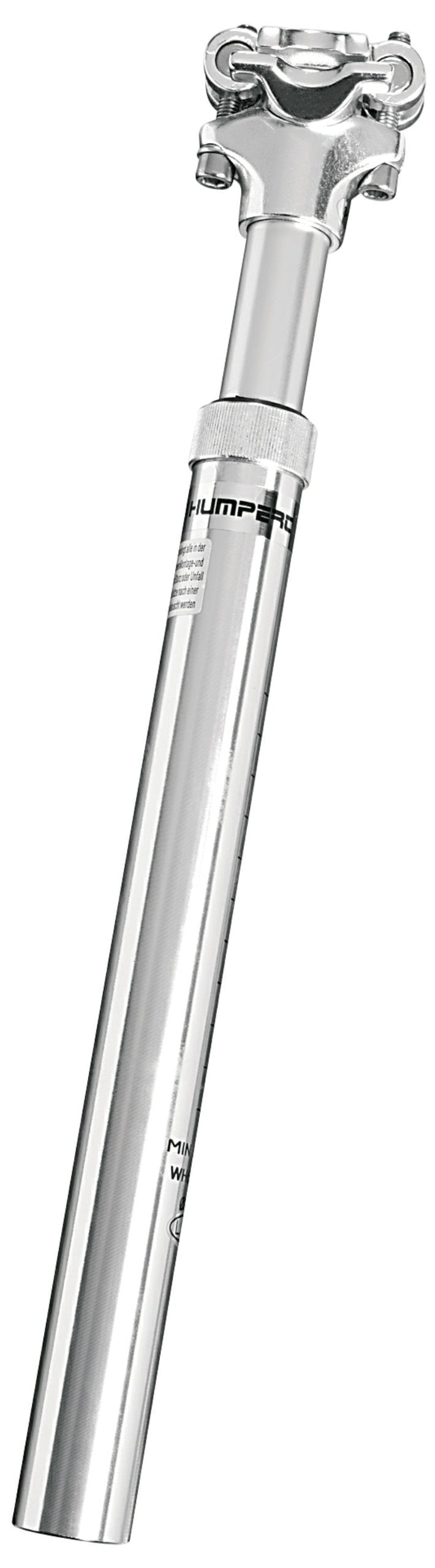 ergotec Sattelstütze Feder 27.2mm x 350mm silber, 27.2mm x 350mm silber