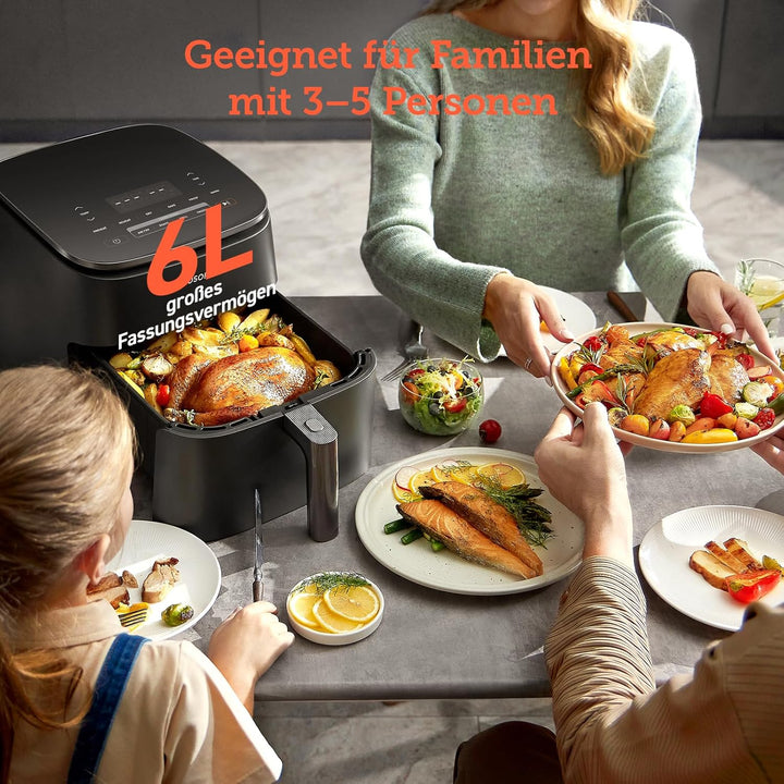COSORI Air Fryer Turbo Blaze 6L Originalkorb, Keramikbeschichtung ohne PFAS, Ersatz-Zubehör für die
