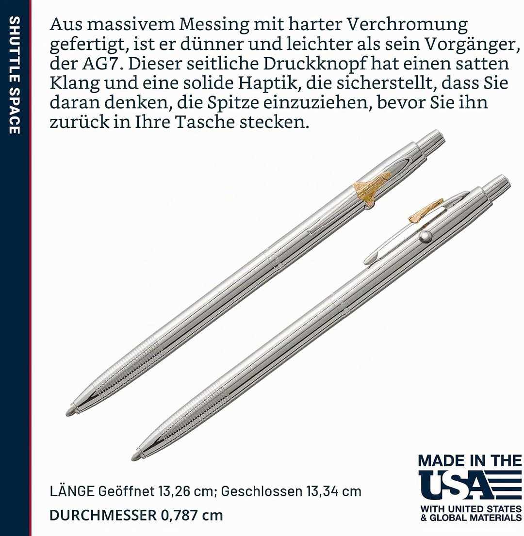 Fisher Space Pen Shuttle Space Pen, 1 Stück (1er Pack)