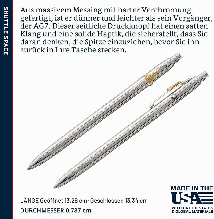 Fisher Space Pen Shuttle Space Pen, 1 Stück (1er Pack)