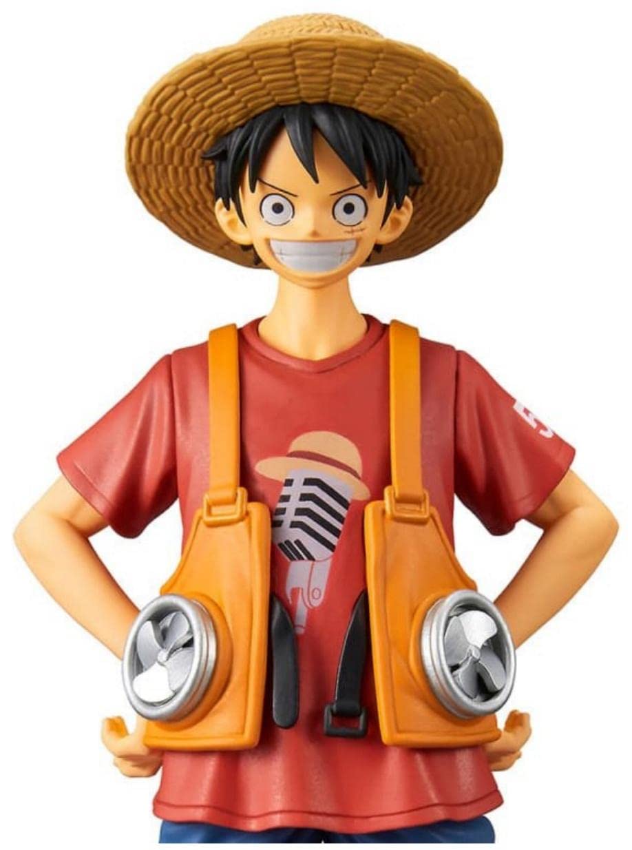 BANPRESTO - One Piece - DXF - The Grandline Men Vol.1 Monkey D. Luffy Statue