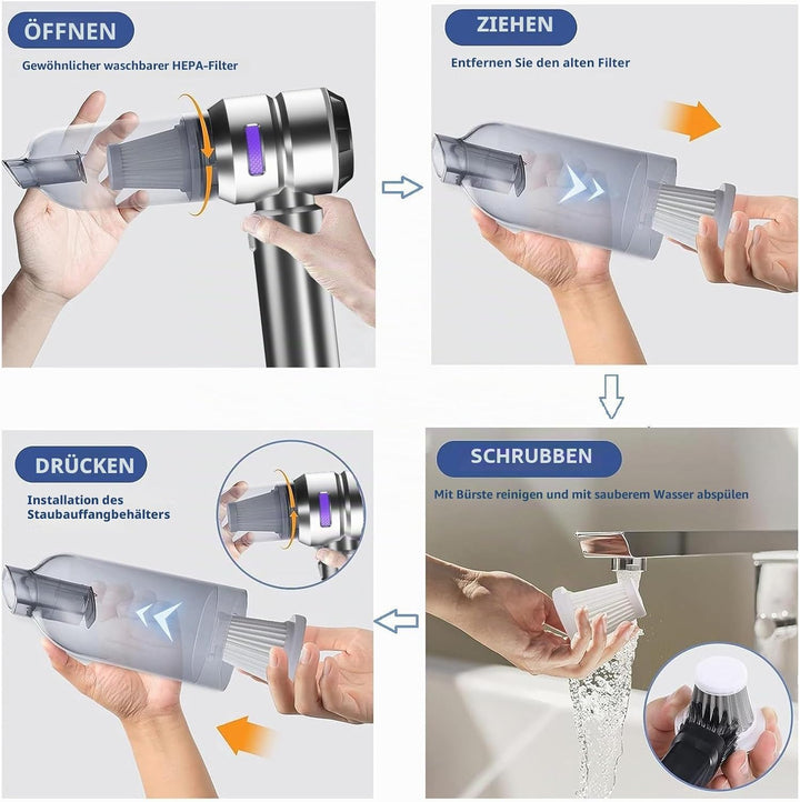 HEPA-Filter für Auto-Staubsauger, Ersatzfilter, Haushalts-Staubsaugerfilter, Zubehör für Handstaubsa