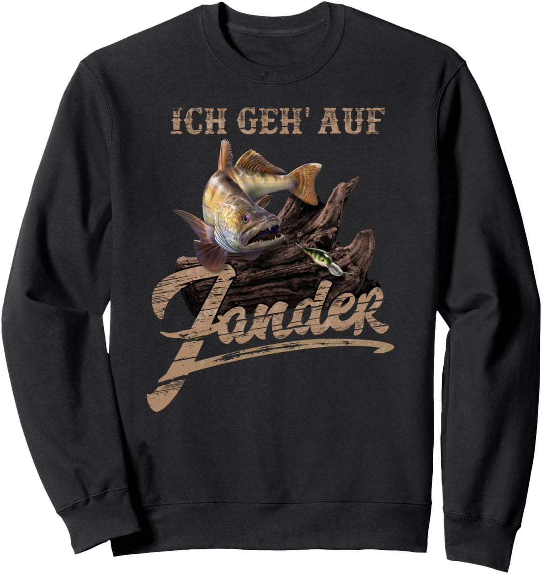 Zander Angler Design Sweatshirt