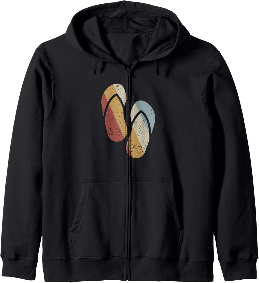 Flip Flops Retro Style Vintage Kapuzenjacke