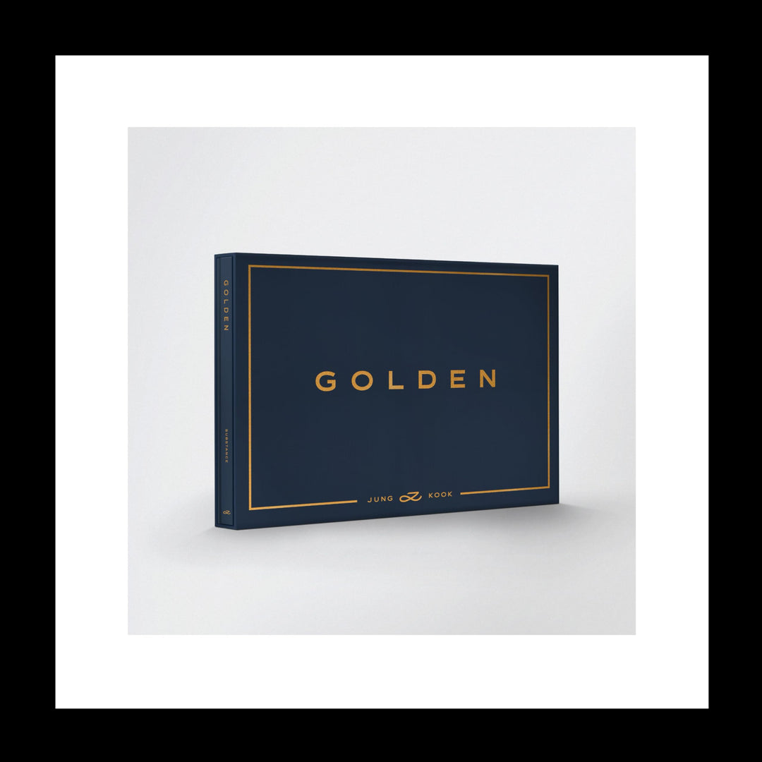 BTS JUNGKOOK GOLDEN 1st Solo Album Contents+Photobook+Photocard+Tracking Jung Kook (Standard SUBSTAN