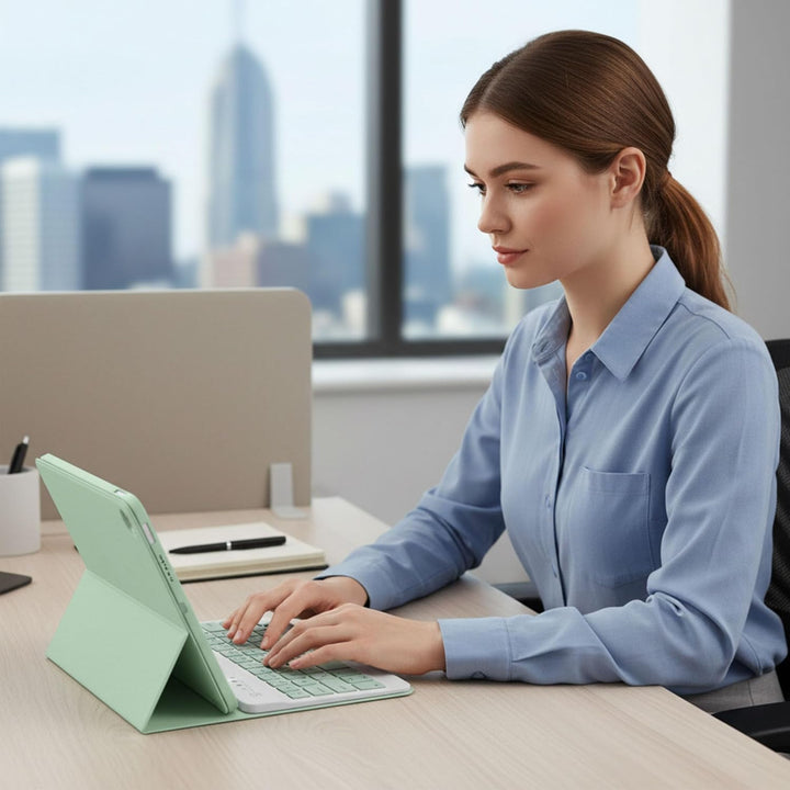 Tastatur hülle für iPad mini 1/2/3/4/5 7,9" Hülle mit Tastatur magnetische abnehmbare QWERTY für Min