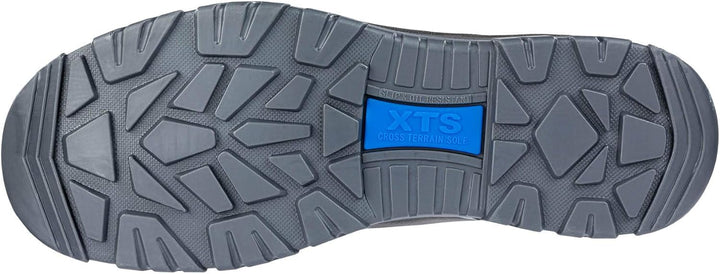 ALBATROS Unit BAU MID Sicherheitsschuh Gr. 44 44 EU Schwarz Blau, 44 EU Schwarz Blau