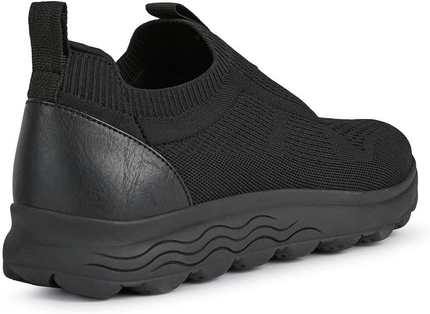 Geox Jungen U Spherica A Sneakers 39 EU Schwarz, 39 EU Schwarz