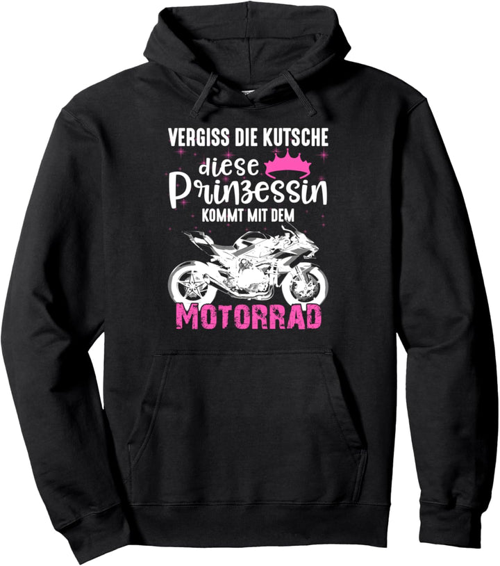 Motorrad Rennmaschinen Motiv mit Spruch für Superbiker Pullover Hoodie