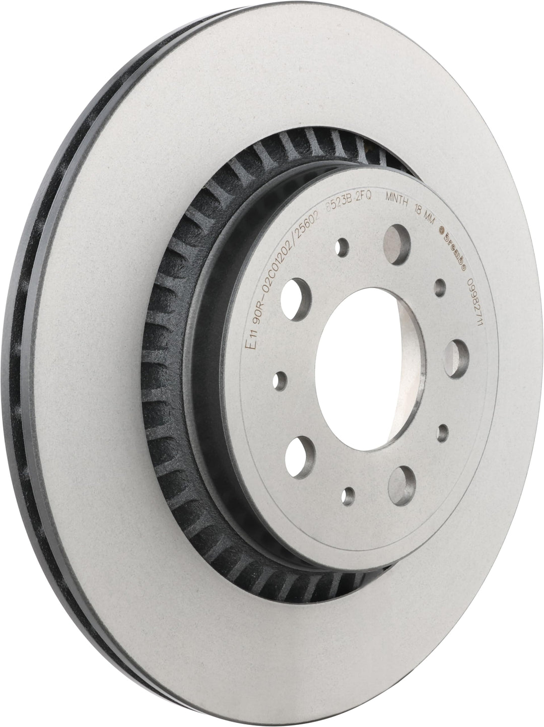Brembo 09.9827.11 COATED DISC LINE Bremsscheibe - Paar