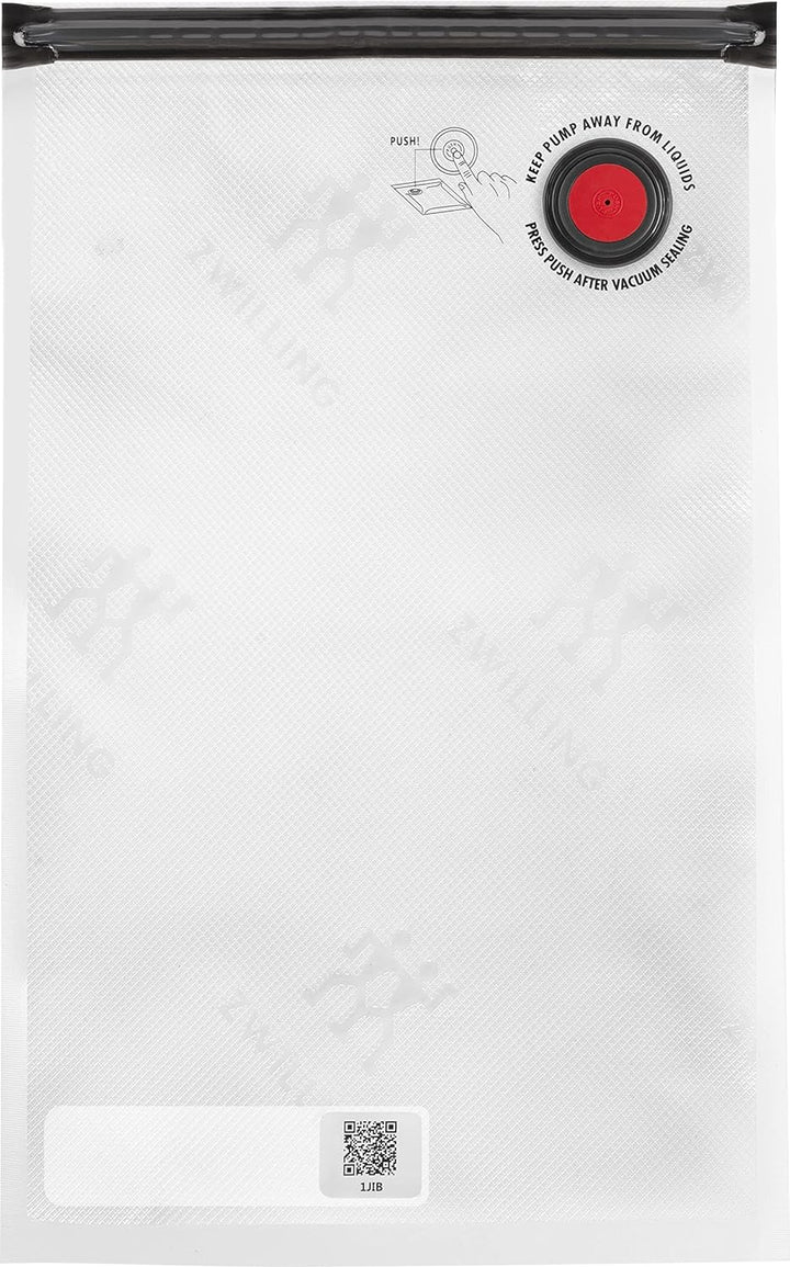 ZWILLING Fresh & Save Vakuum Starterset, Glas, 8-teilig, inkl. Dose, Pumpe und Beutel, La Mer Glas S