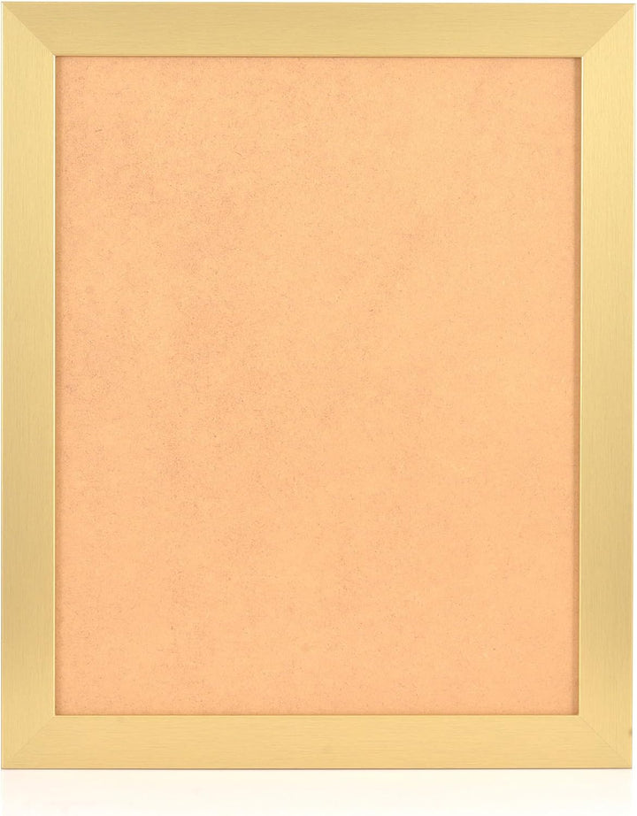 Stallmann Design Bilderrahmen 70x70 cm gold Holz mit Acrylglas Rahmen-Breite 40mm Posterrahmen Wechs