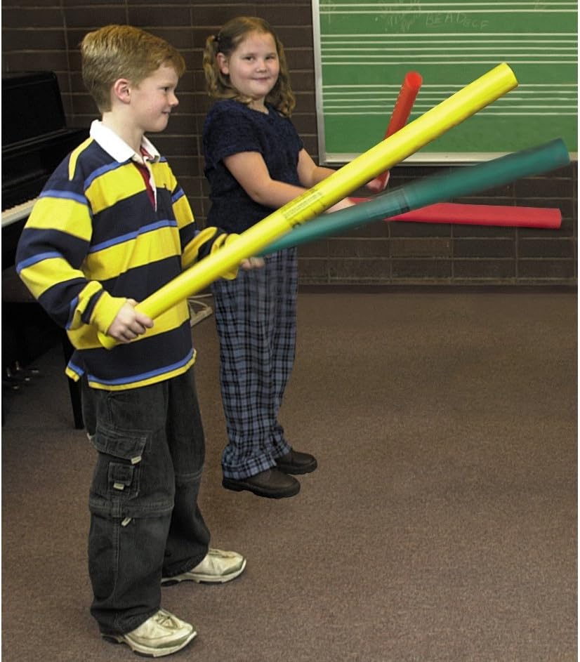 Boomwhacker C-Dur (pentatonische Tonleiter, gestimmte Perkussions-Kunststoffröhren)
