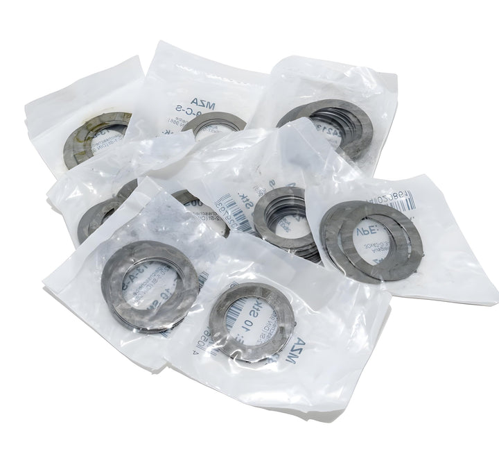 Set Ausgleichsscheiben, je 10x Stück, Gesamt: 90 Stück für Soemtron-Motor SR1, SR2, SR2E, KR50, SR4-
