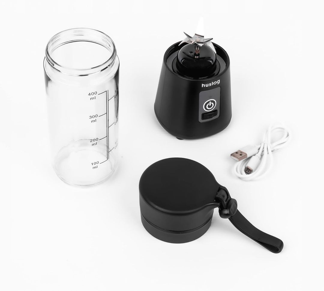 Standmixer Tragbar Kabelloser Mixer To Go 180W, Usb, Schwarz