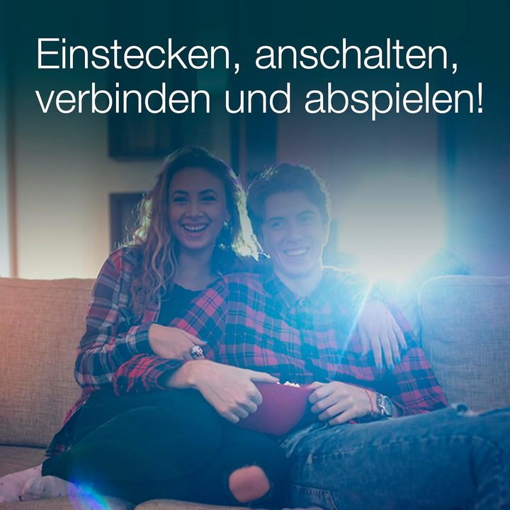 Epson EH-TW7100 4K Pro-UHD 3LCD-Beamer (3.000 Lumen Weiss- und Farbhelligkeit, Kontrastverhältnis 10