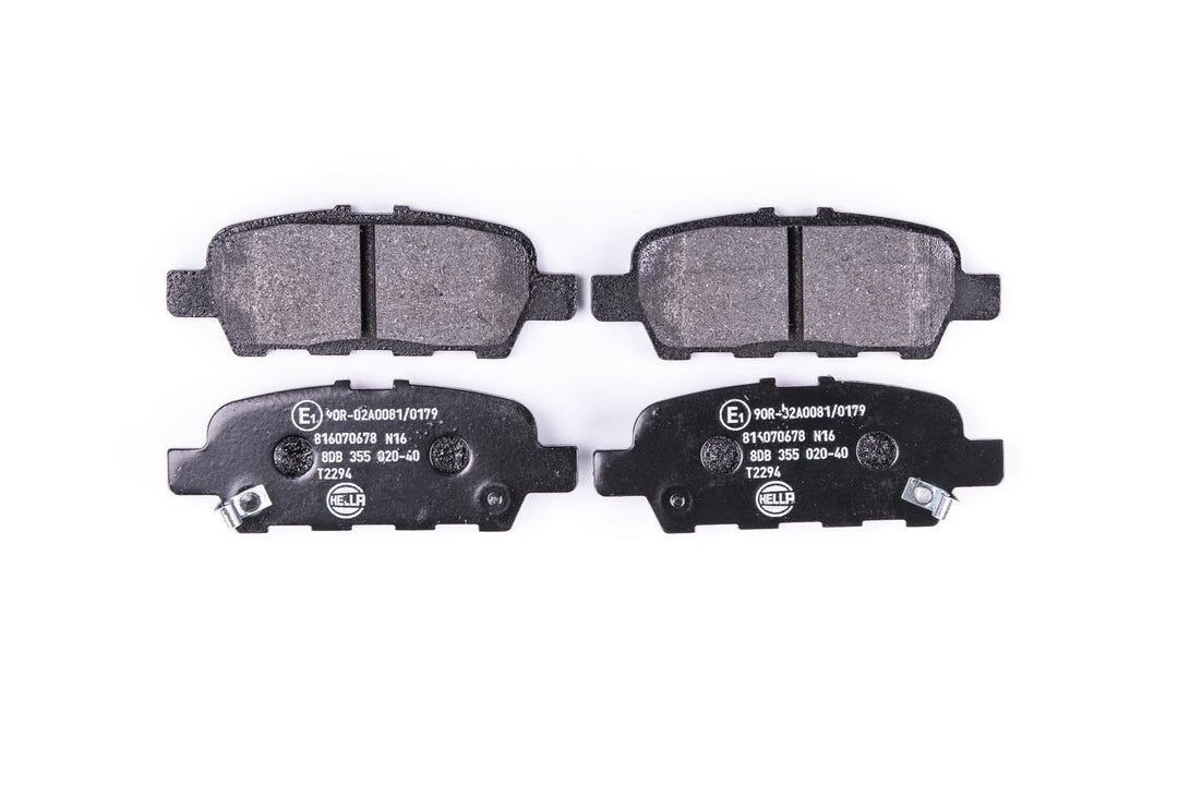 HELLA PAGID 8DB 355 020-401 Bremsbelagsatz - T2294 - Dicke/Stärke: 13.8mm - Bremssystem: Akebono - m