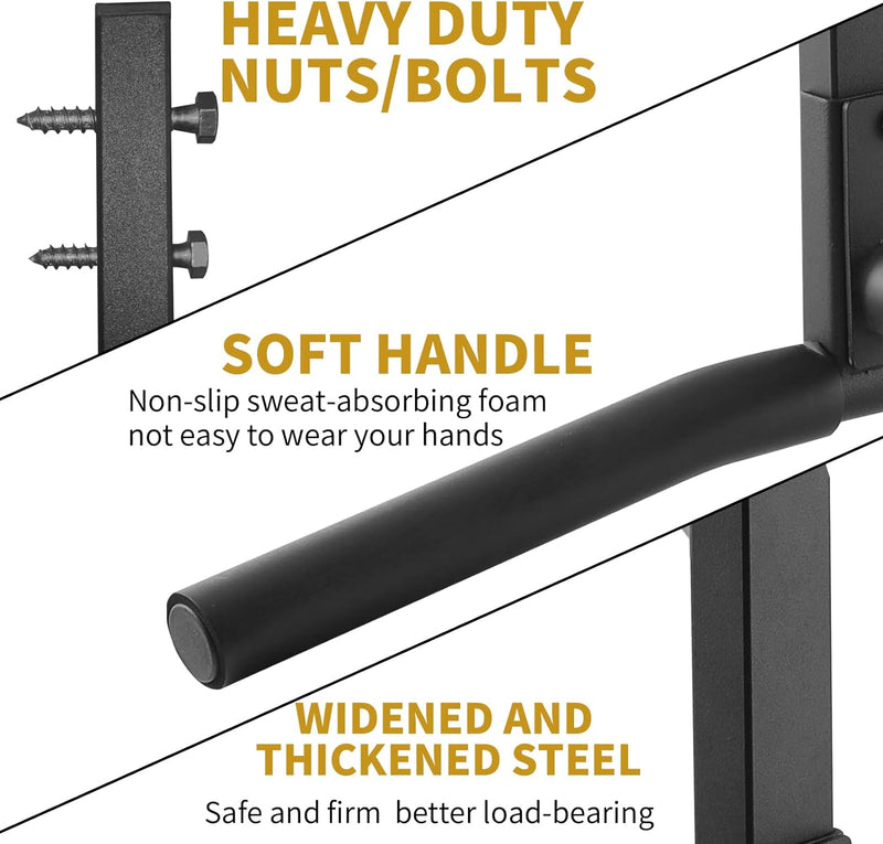 Fitarc Klimmzugstangen Klimmzugstange Joist Pull Up Bar Balkenhalterung, Heim-Fitnessstudio, Workout