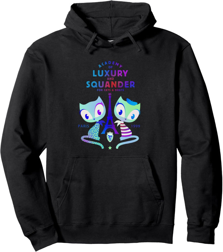 Pussy Deluxe Pariser Katzenleben Pullover Hoodie