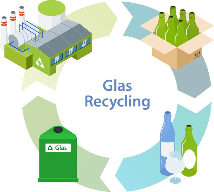 12 Stück Runde Mini Vasen Typ200 Glasfläschchen kleine Dekoflaschen Flasche Väschen Vase Glasflasche