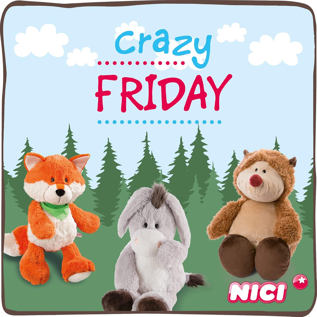 NICI Kuscheltier Glubschis Fuchs Runizzi 45cm Green Igel Hammie, Igel Hammie