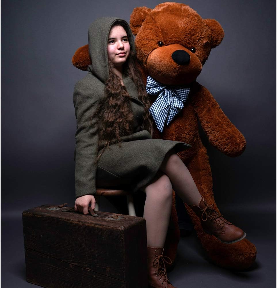 TE-Trend Bär Plüschbär Riesen Kuscheltier XXL Teddybär Riesig Large Teddy Bear Plüschteddy 160 cm Du