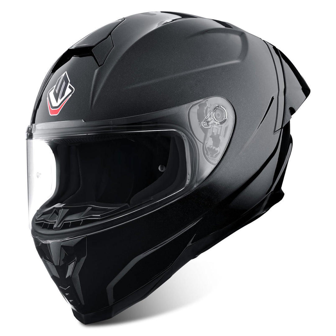 NENKI Integralhelm Motorradhelm, Street Mopedhelm Full-Face Helme mit Pinlock Anti-Beschlag-Stift un