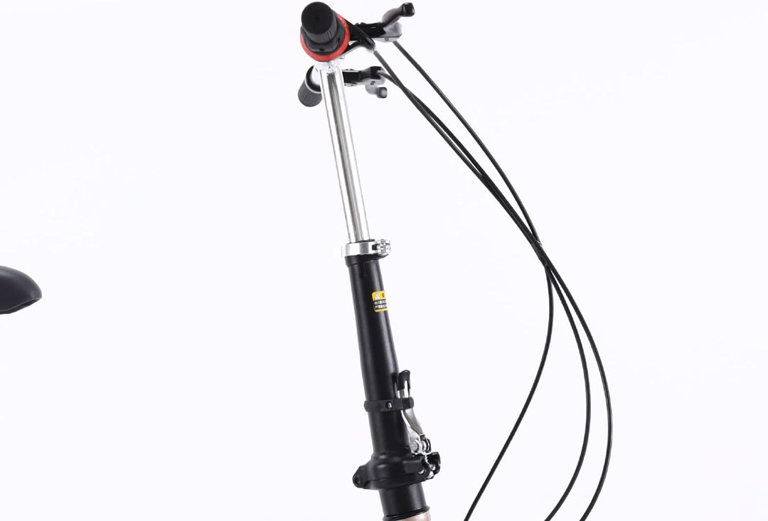 14/16 Zoll Klapprad Vorne Und Hinten, Kohlenstoffstahlrahmen Variable Geschwindigkeit Erwachsenenfah