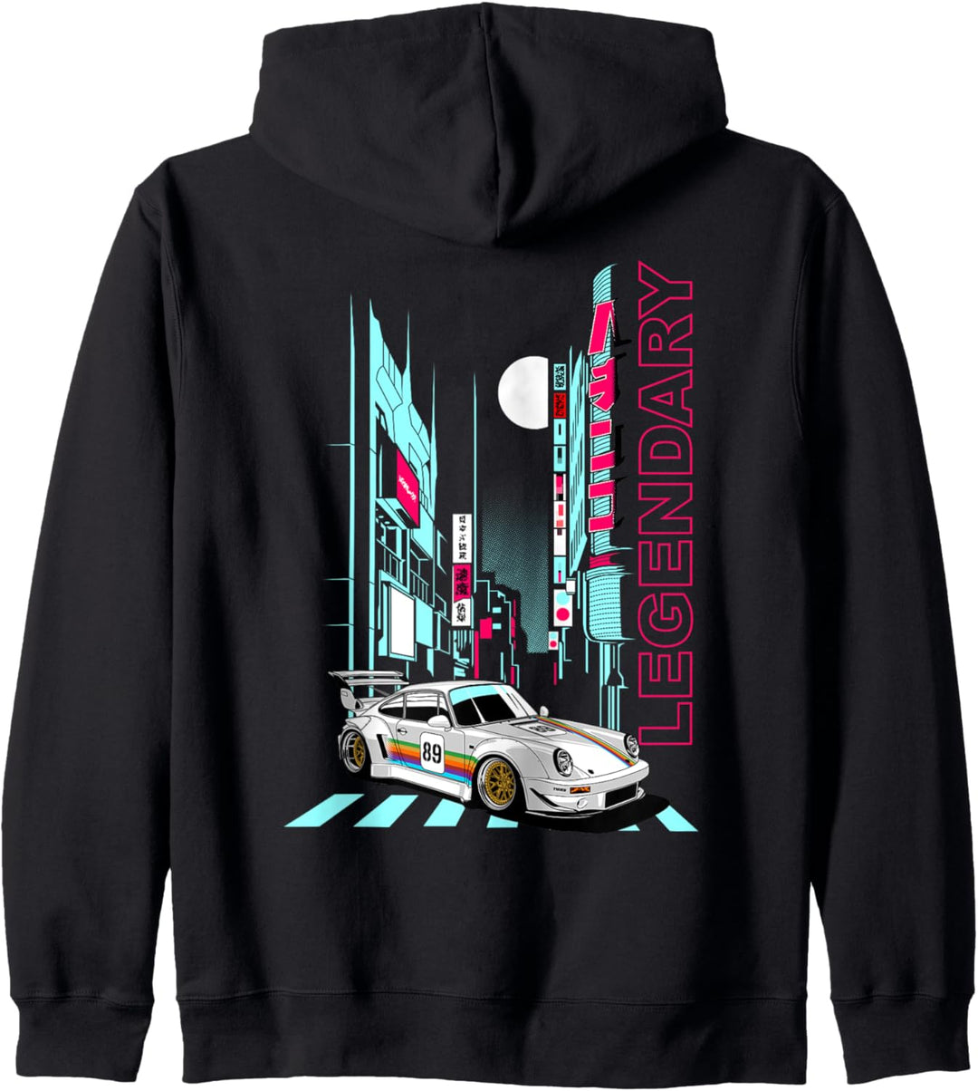 JDM x Oldtimer Fan Rwb Retro Tuning Classic Car Auto Kapuzenjacke