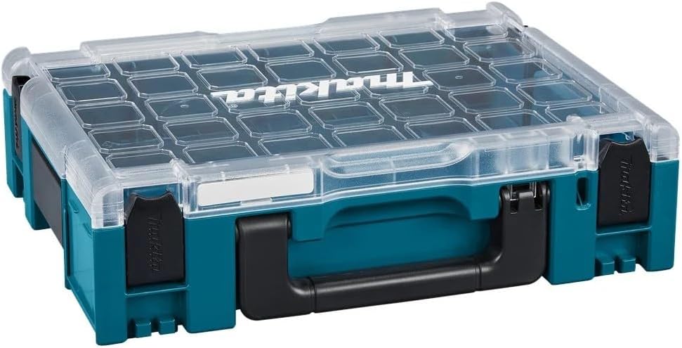 Makita 191X84-4 MAKPAC-Organizer, leer, ohne Boxeinsätze, Klarsichtdeckel, verknüpfbar an Koffersyst