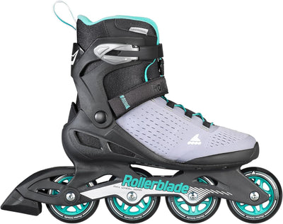 Rollerblade Damen Inlineskates Zetrablade Elite 255 Black/Powder Blue, 255 Black/Powder Blue