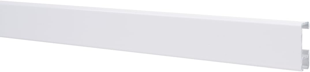 10 Meter (5 x 2m) SOFT-RAIL® Bilderschienen Set BUDGET (M), Weiss beschichtet, versch. Längen und Fa