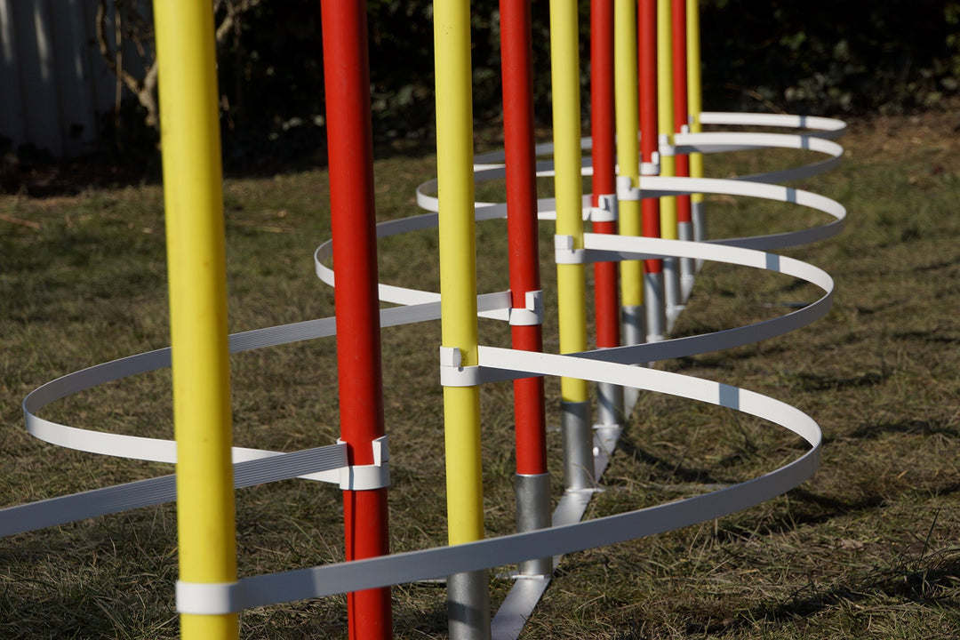 Wuzzmann Agility-SLALOMBÖGEN/TRAININGSBÖGEN FÜR SLALOMSTANGEN-Durchmesser 30mm - 34mm