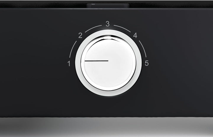 WMF Lono Tischgrill flach & gerippt, Elekrogrill mit variabler Temperatureinstellung, 2300 W, edelst