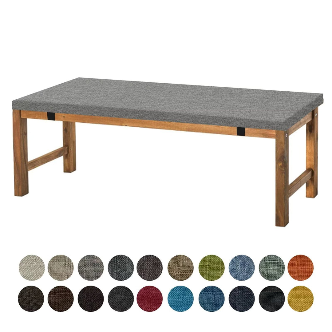 Aselbia Bankauflage Bankkissen Stuhlkissen 90 X 35 X 5CM，Waschbar Abnehmbarem Gartenbankauflage Bank