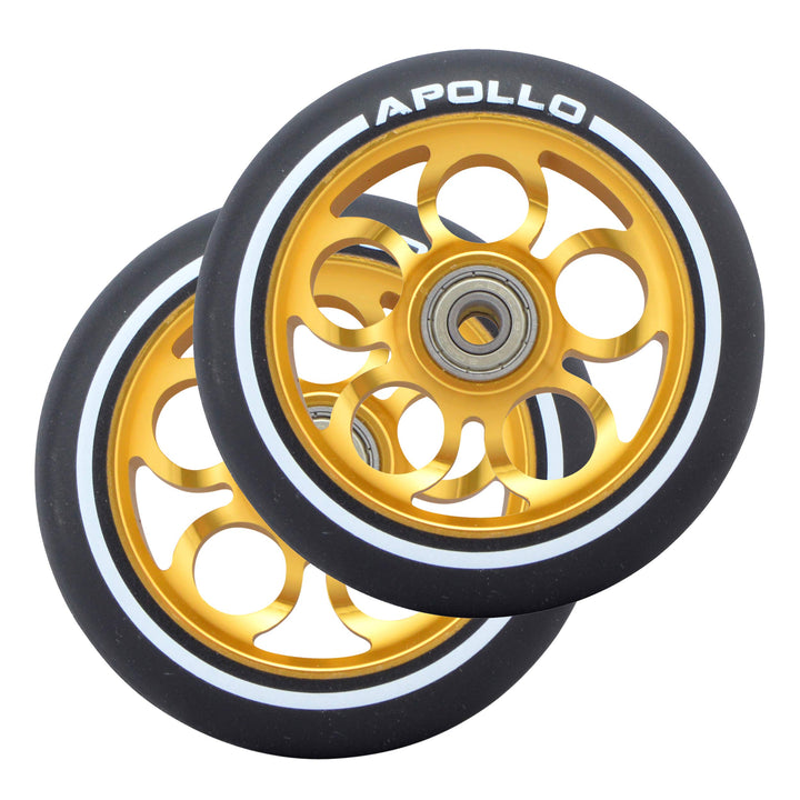 Apollo Stunt Scooter Ersatzräderset Pro Wheels - ABEC9 Kugellager, Roller Rad Ersatz-Räder passend S