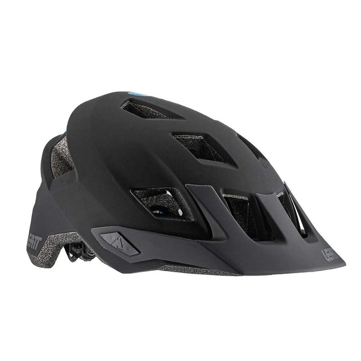 Leatt Enduro MTB-Helm 1.0 V21.1 MTN Schwarz Schwarz M, Schwarz M